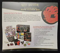 Pokemon Center Exclusive Lost Origin Sword & Shield Elite Trainer Box New Sealed - Image 2