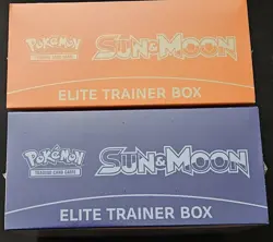 Pokemon Sun & Moon Lunala Solgaleo Elite Trainer Box Set New Factory Sealed 2017 - Image 5