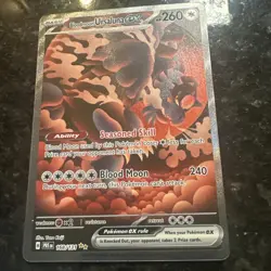 Bloodmoon Ursaluna ex 168/131 Pokemon Prismatic Evolutions - Image 2