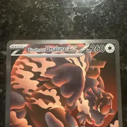 Bloodmoon Ursaluna ex 168/131 Pokemon Prismatic Evolutions - Image 3