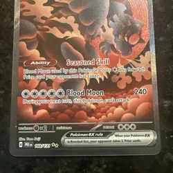 Bloodmoon Ursaluna ex 168/131 Pokemon Prismatic Evolutions - Image 4