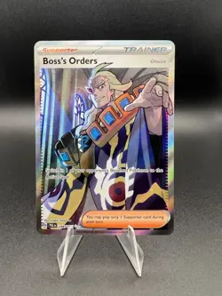 Pokemon TCG Boss's Orders Scarlet & Violet Paldea Evolved 248/193 Full Art NM - Image 1