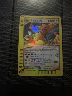 Pokemon TCG Skyridge Charizard 110 HP Holo Rare Stage 2 English 2003 - Image 1