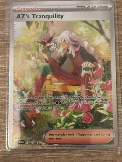 AZ's Tranquility 120/86 SIR Special Illustration Rare Pokemon Chaos Rising NM - Image 4