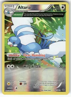 Altaria 74/108 Rare Roaring Skies Pokemon Reverse Holo Near Mint - Image 1