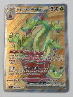 Hydrapple EX 156/142 Pokemon TCG: Scarlet & Violet - Stellar Crown Double Rare - Image 1