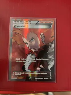 Pokemon TCG Full Art Holo Trainer Supporter Lot (3) Korrina Lysandre AZ - Image 3