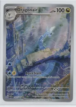 Dragonair Illustration Rare Pokemon Scarlet & Violet 151 MEW #181 - Image 1