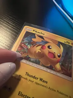 Pokemon TCG Pikachu SM76 Cosmos Promo ‘Toot Swirl’ - MP ✨ - Image 3