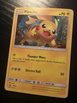 Pokemon TCG Pikachu SM76 Cosmos Promo ‘Toot Swirl’ - MP ✨ - Image 4