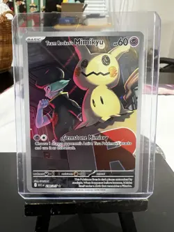 Team Rocket's Mimikyu 238/217 ME: Ascended Heroes Illustration Rare Pokemon - Image 1
