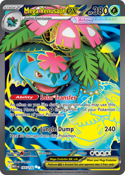 Mega Venusaur ex 155/132 Ultra Rare Mega Evolution Pokemon NM/M - Image 4