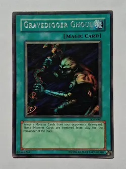 YuGiOh - Gravedigger Ghoul - LOB-065 - Rare - LP - Image 1
