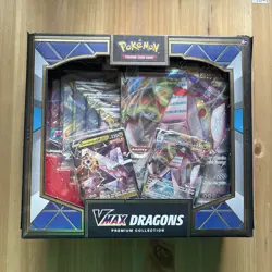 Pokemon TCG VMAX Dragons Premium Collection Box 2022 Brand New Factory Sealed - Image 2