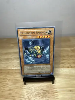 Millennium Scorpion TLM-EN009 The Lost Millennium Earth Yugioh Trading Card TCG - Image 1