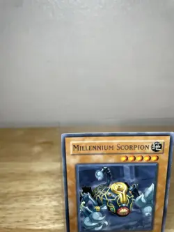 Millennium Scorpion TLM-EN009 The Lost Millennium Earth Yugioh Trading Card TCG - Image 2