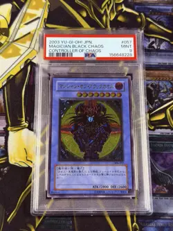 2003 Yu-Gi-Oh Magician of Black Chaos Ultimate Rare 306-057 Japanese PSA 9 MINT - Image 1