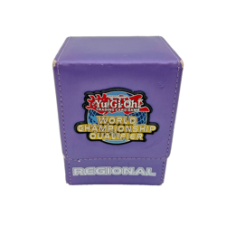Yu-Gi-Oh! TCG Purple World Championship Qualifier WCQ DECK BOX - Image 1
