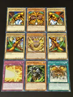 Exodia Full 5 Piece Set + Incarnate + Obliterate!!! + Necross | YuGiOh! - Image 1