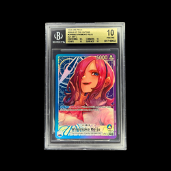 2024 One Piece Wings of the Captain #OP06-042 Vinsmoke Reiju Alt Art BGS 10 - Image 1