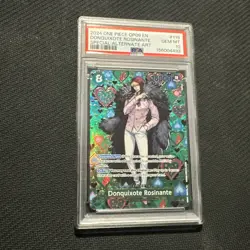 One Piece Donquixote Rosinante SP Alt Art OP04-119 PSA 10 GEM MINT - Image 1