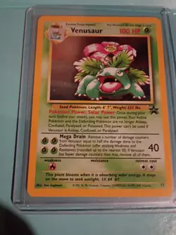 Venusaur 13/53 Wotc Promo Holo Pokemon TCG Card 100 HP Stage 2 English Promo - Image 1
