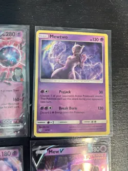 Mewtwo & Mew Pokemon Card Lot for Sale Great Condition ,Holo Foil - Image 5