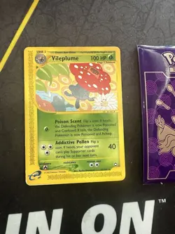 Pokemon Card Vileplume 43/147 Aquapolis Rare Non Holo 323🔥HP🔥 - Image 1
