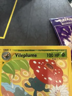Pokemon Card Vileplume 43/147 Aquapolis Rare Non Holo 323🔥HP🔥 - Image 2