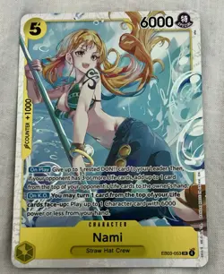 Nami (Special, Counter +1000, 6000 Power) EB03-053 Bandai One Piece Card Game - Image 1