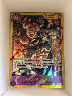 OP08-119 Kaido & Linlin English SEC One Piece TCG Card Game - Image 1