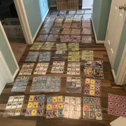 Nintendo Pokemon TCG Holo Binder Lot English 3-Ring plus Jumbo Cards - Image 4