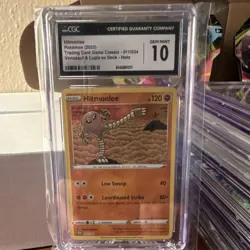 Hitmonlee CGC 10 Trading Card Game Classic 011/034 Holo Pokemon TCG 2023 - Image 1