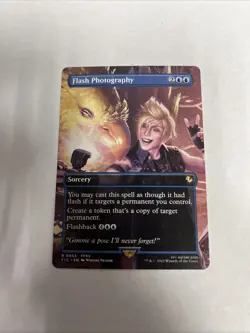 Flash Photography Borderless Nonfoil Card #0463 MTG LP - Image 1