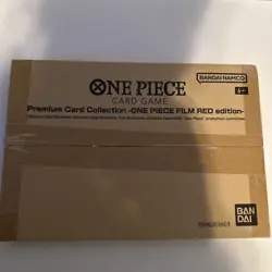 Sealed ONE PIECE CARD GAME Premium Card Collection - FILM RED Edition- ENGLISH - Image 1