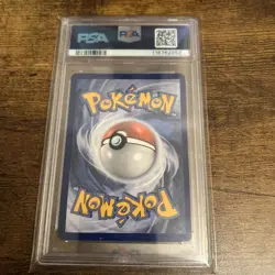 Pokemon Espeon & Deoxys GX SM240 PSA 8 Sun & Moon Tag Team Promo Full Art Holo - Image 2