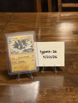 Perfect Order Stamped Luxray 028/088 Pokemon Promo Card Near Mint Condition TCG! - Image 1