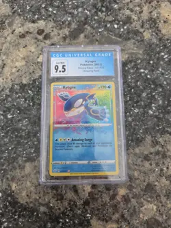 CGC 9.5 Kyogre 2021 Shining Fates 021/072 Amazing Rare Graded Pokemon Card - Image 3