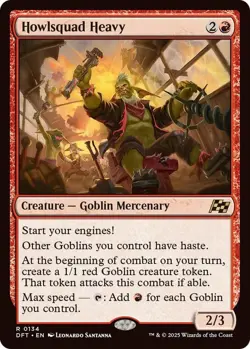 MTG - Howlsquad Heavy - DFT 0134 - Aetherdrift - Rare - Magic - Image 1