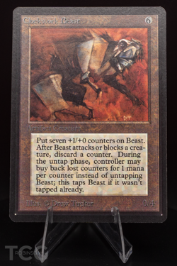 Clockwork Beast - 1993 Magic the Gathering - Limited Edition BetaRegular - Image 1