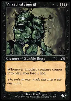 Wretched Anurid x4 4x Onslaught LP MTG - Image 1