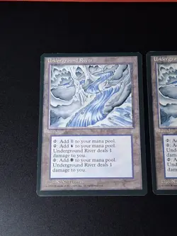 MTG 2x Underground River Ice Age LP - MP - Image 2