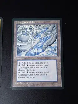 MTG 2x Underground River Ice Age LP - MP - Image 4