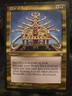 Altar of Bone [Ice Age] Magic MTG Great Condition - Image 1