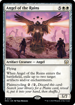 Angel of the Ruins [March of the Machine Commander] Magic MTG - Image 1