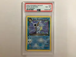 Pokemon Team Rocket 1st Edition DARK BLASTOISE PSA 8 (7365) Graded Power - Image 1