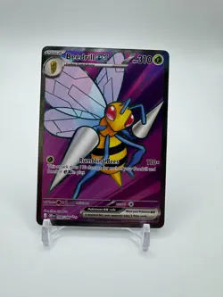 Beedrill ex 098/086 Pokemon TCG Me04: Chaos Rising Ultra Rare Holo Near Mint - Image 1