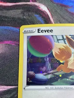 Eevee SWSH212: Sword & Shield Promo Card Holo Pokemon Card - Image 2