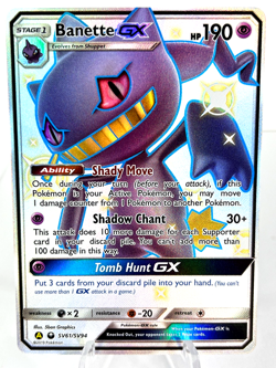 Banette GX SV61/SV94 - Hidden Fates - Shiny Vault - Pokemon - NM - Image 1