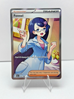 Fennel 162/086 - Pokemon SV: Black Bolt - Full Art - NM - Image 1